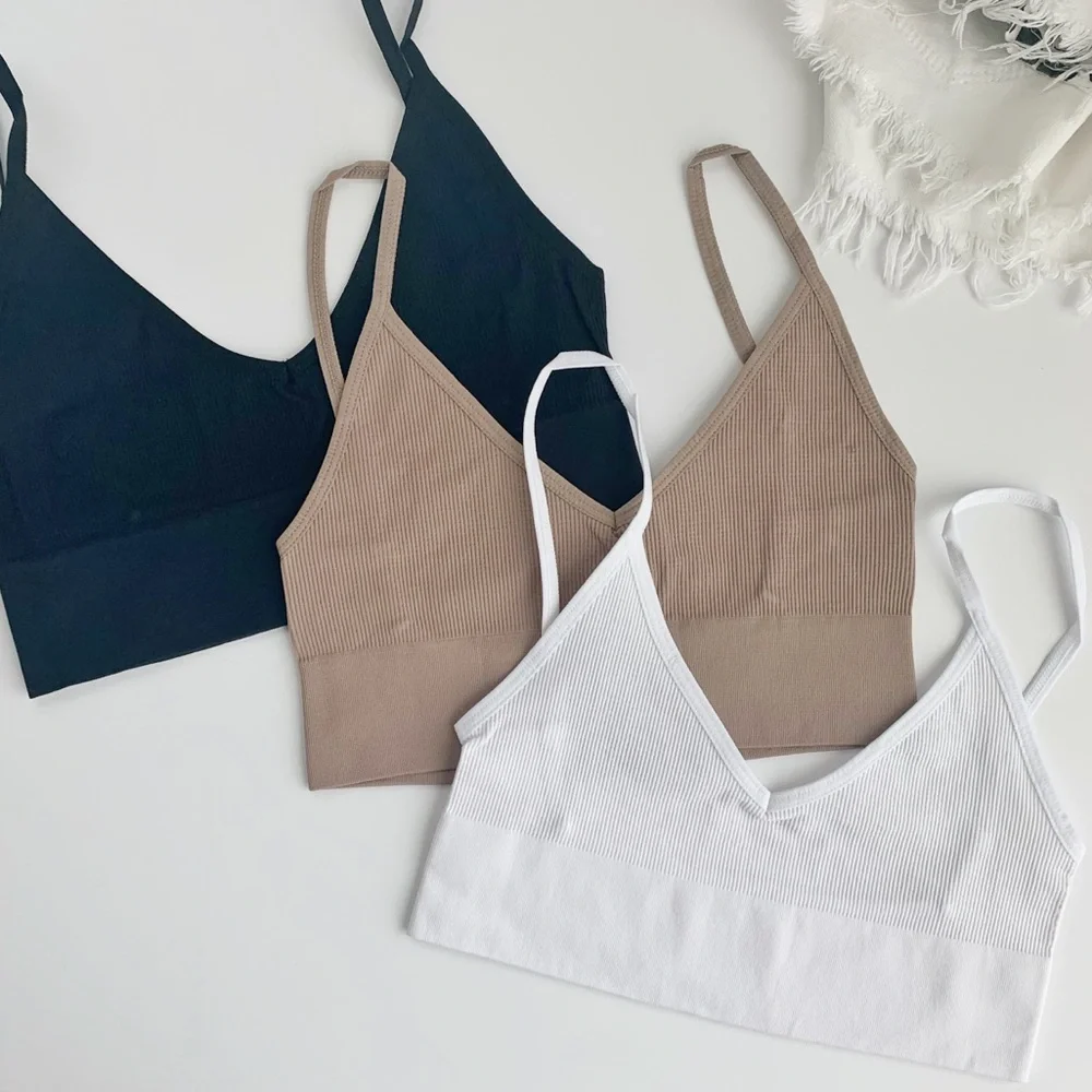 SEXY LOW BACK BRALETTE - WHITE - Picture 4 of 6